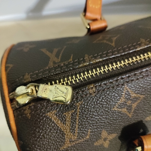 Louis Vuitton Papillon Handbag Monogram Canvas 30 Brown - Picture 6 of 17